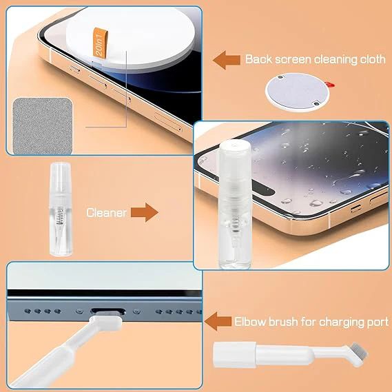 Multi-Function Tech Cleaning Kit – For Screens, Ports, Keyboards & Devices