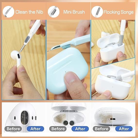 Multi-Function Tech Cleaning Kit – For Screens, Ports, Keyboards & Devices