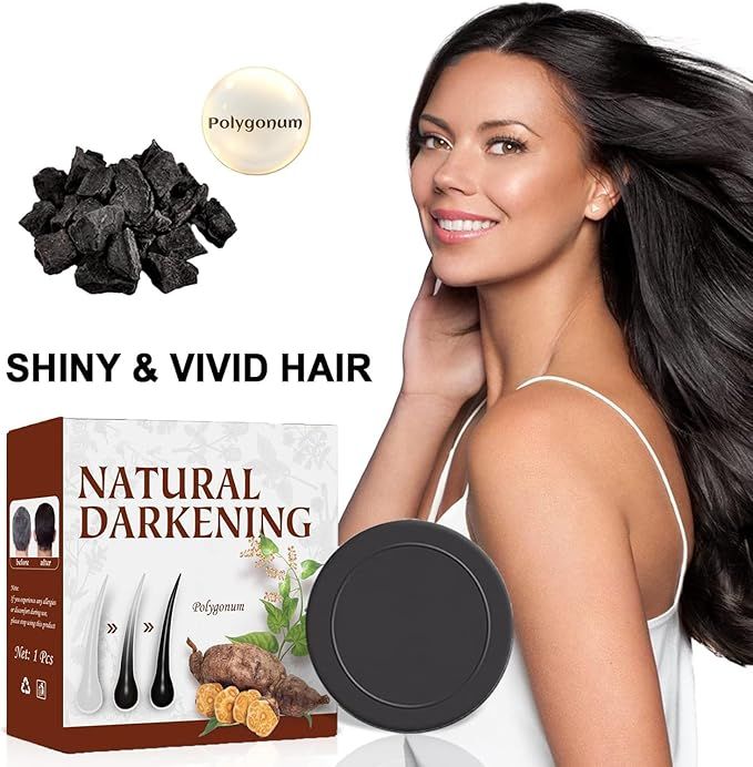 Hair Darkening Shampoo Bar – Natural & Organic