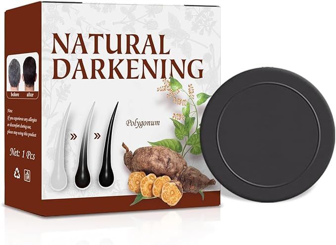 Hair Darkening Shampoo Bar – Natural & Organic