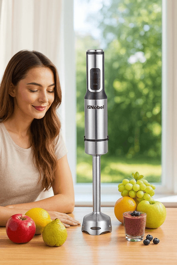 Nobel Hand Blender – Powerful Multipurpose Stainless Steel Kitchen Mixer