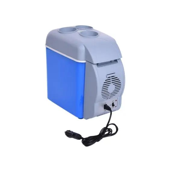 Portable Mini Car Refrigerator 7.5L – 12V Thermoelectric Car Fridge for Travel & Camping