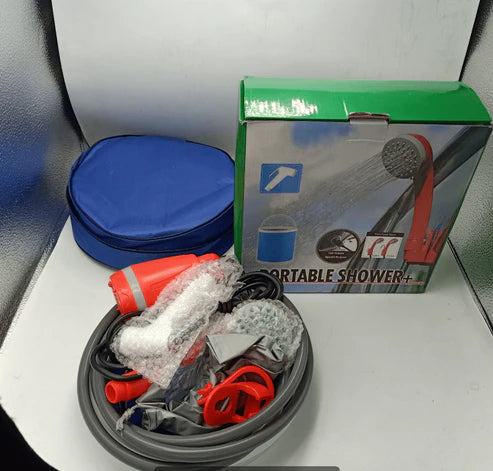 Rechargeable Portable Shower for Camping, Hiking & Beach Trips