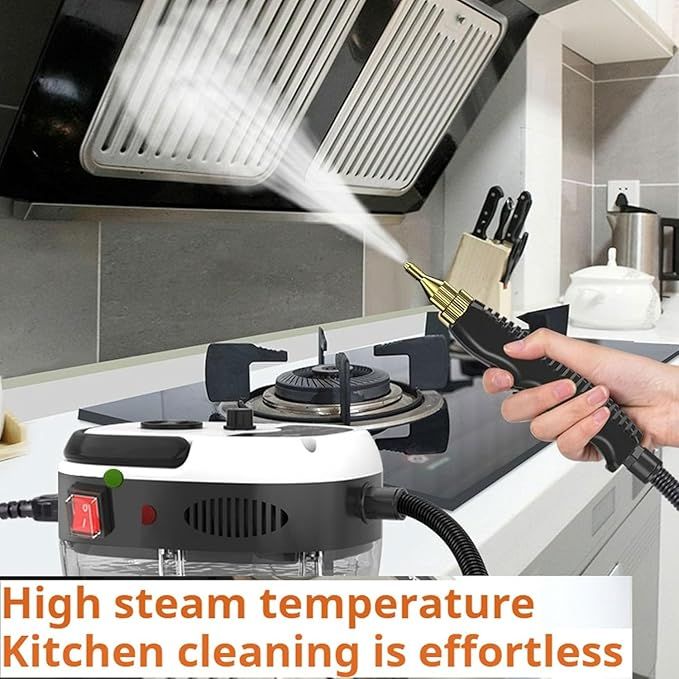 2500W High-Pressure Steam Cleaner – Portable & Multi-Purpose Handheld Steamer