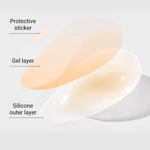 Reusable Adhesive Breast Lift Pads – Strapless Invisible Support