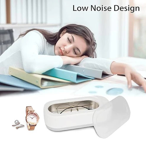 Ultrasonic Eyeglass Cleaner – Portable Deep Cleaning Machine